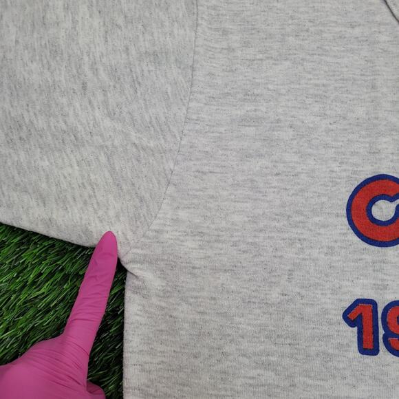 Vintage 1991 USSSA Church Softball Shirt Womens L 21x26 Gray - Picture 6 of 14